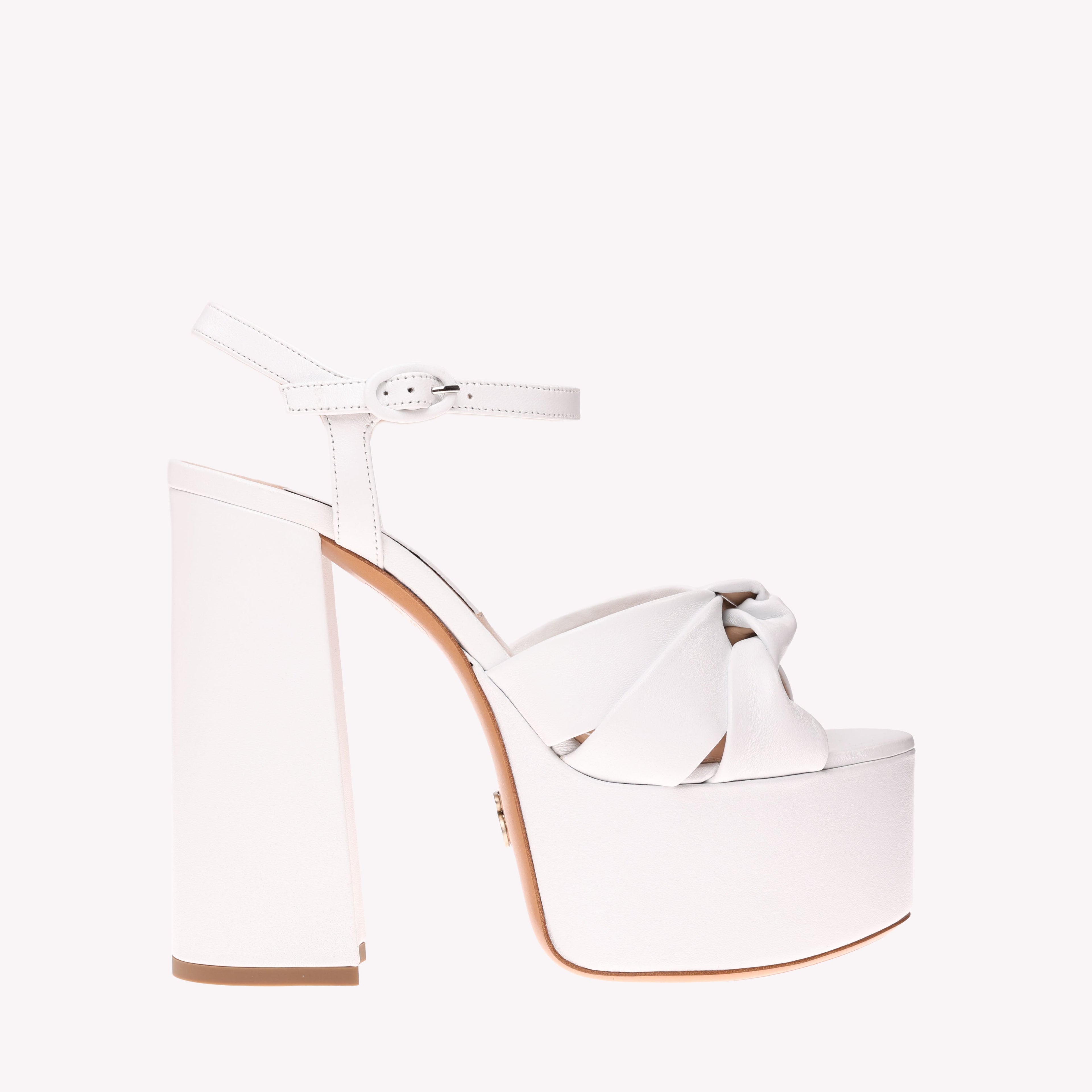 Platform Vera - Radiant White Nappa