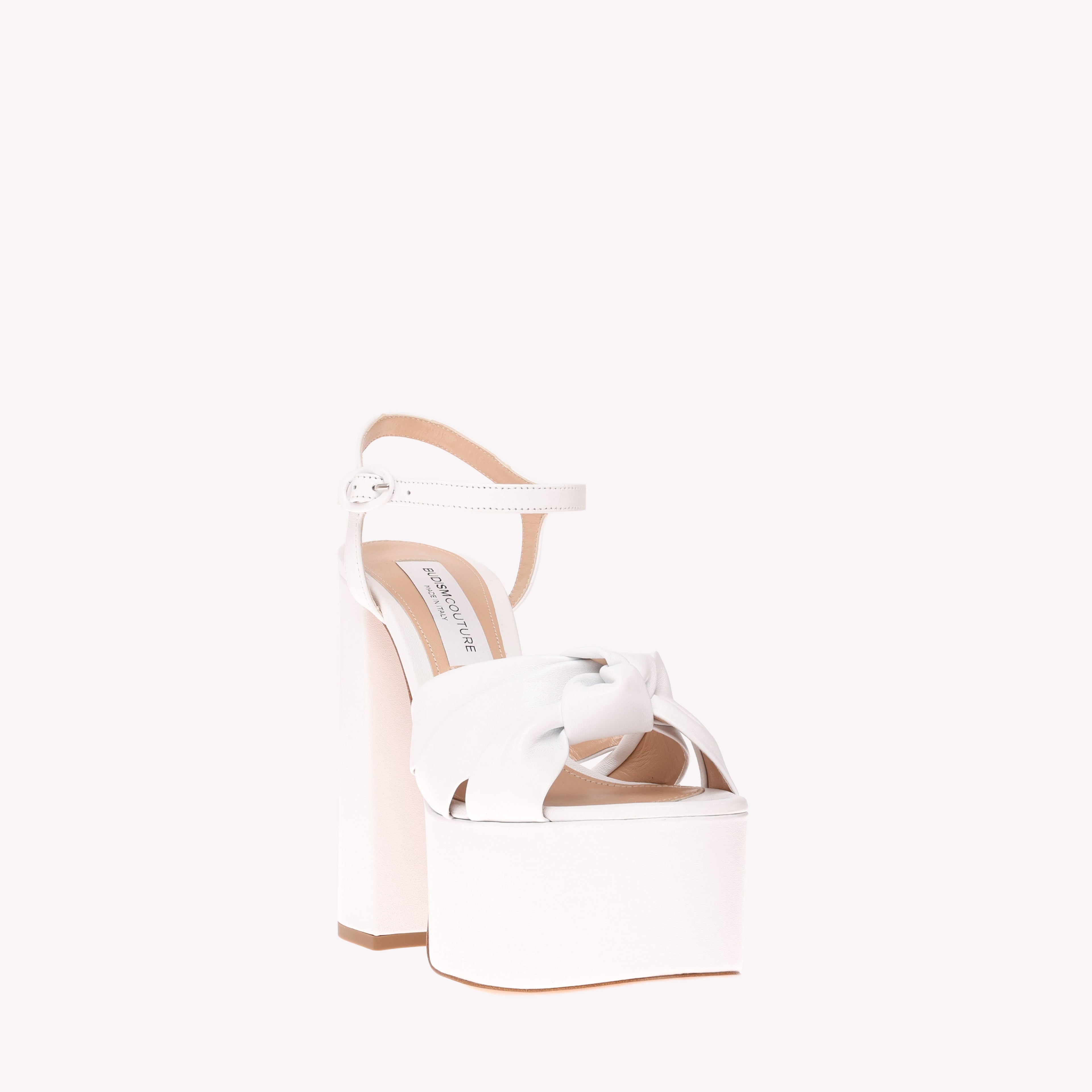 Platform Vera - Radiant White Nappa
