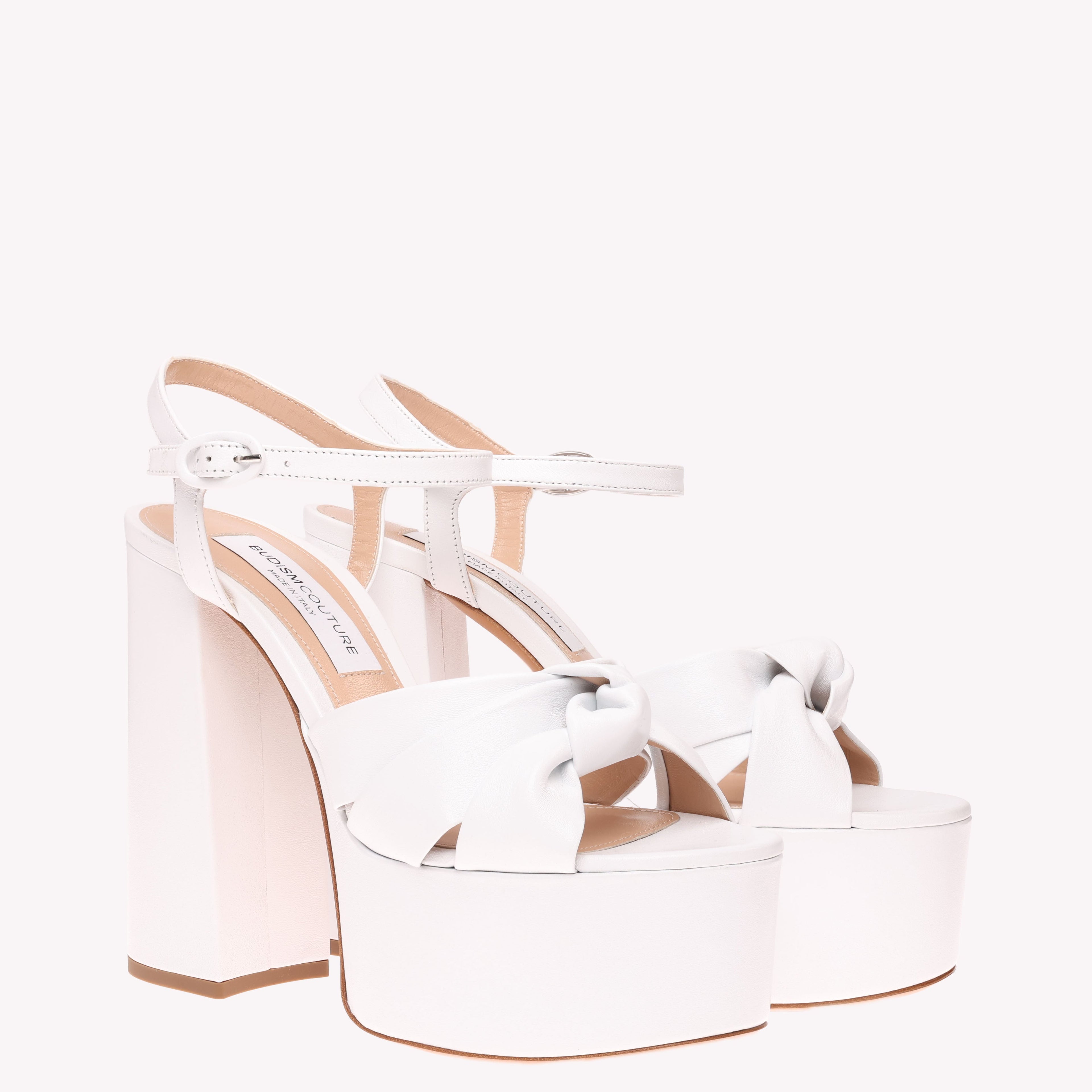 Platform Vera - Radiant White Nappa