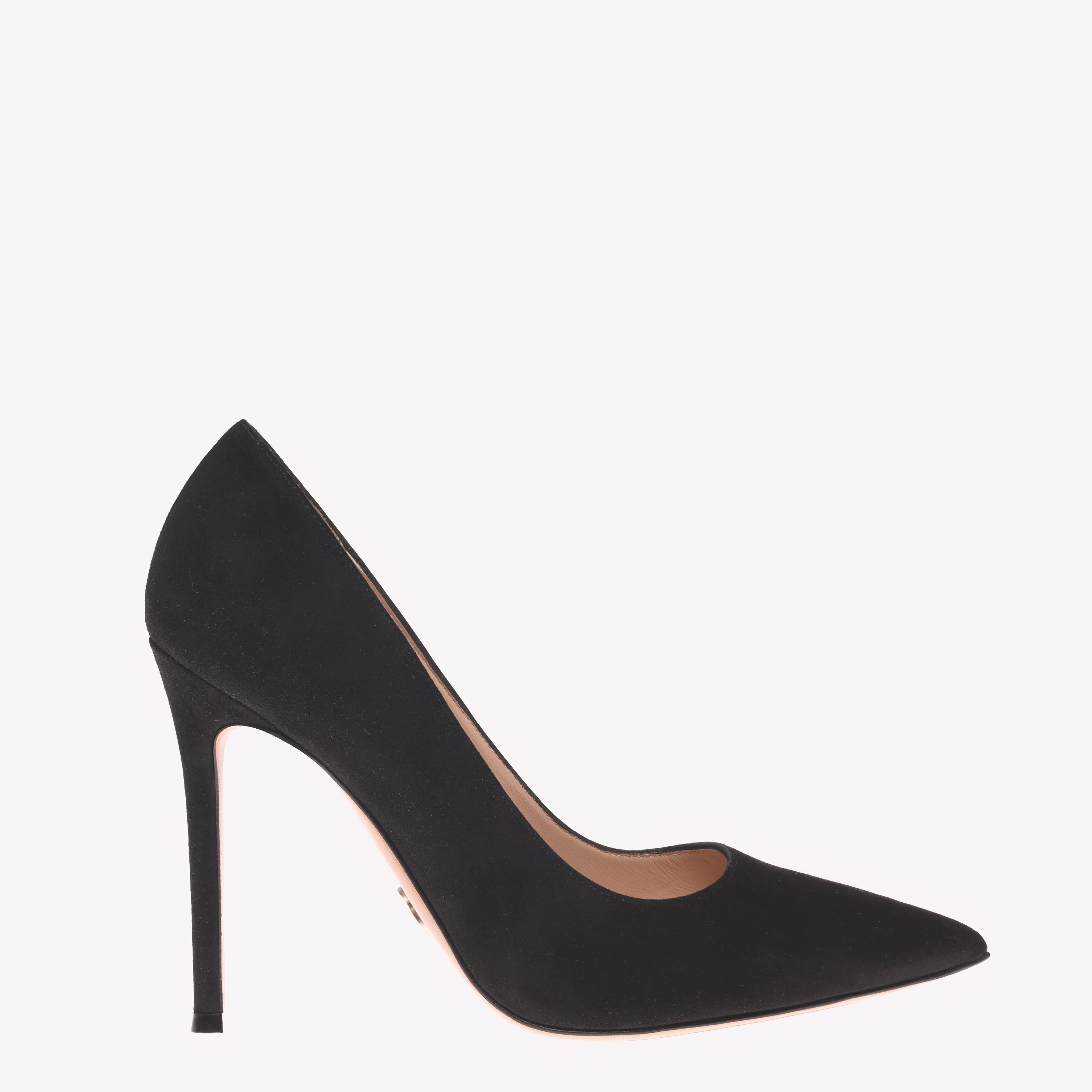 Pump Victoria 105 - Black Suede