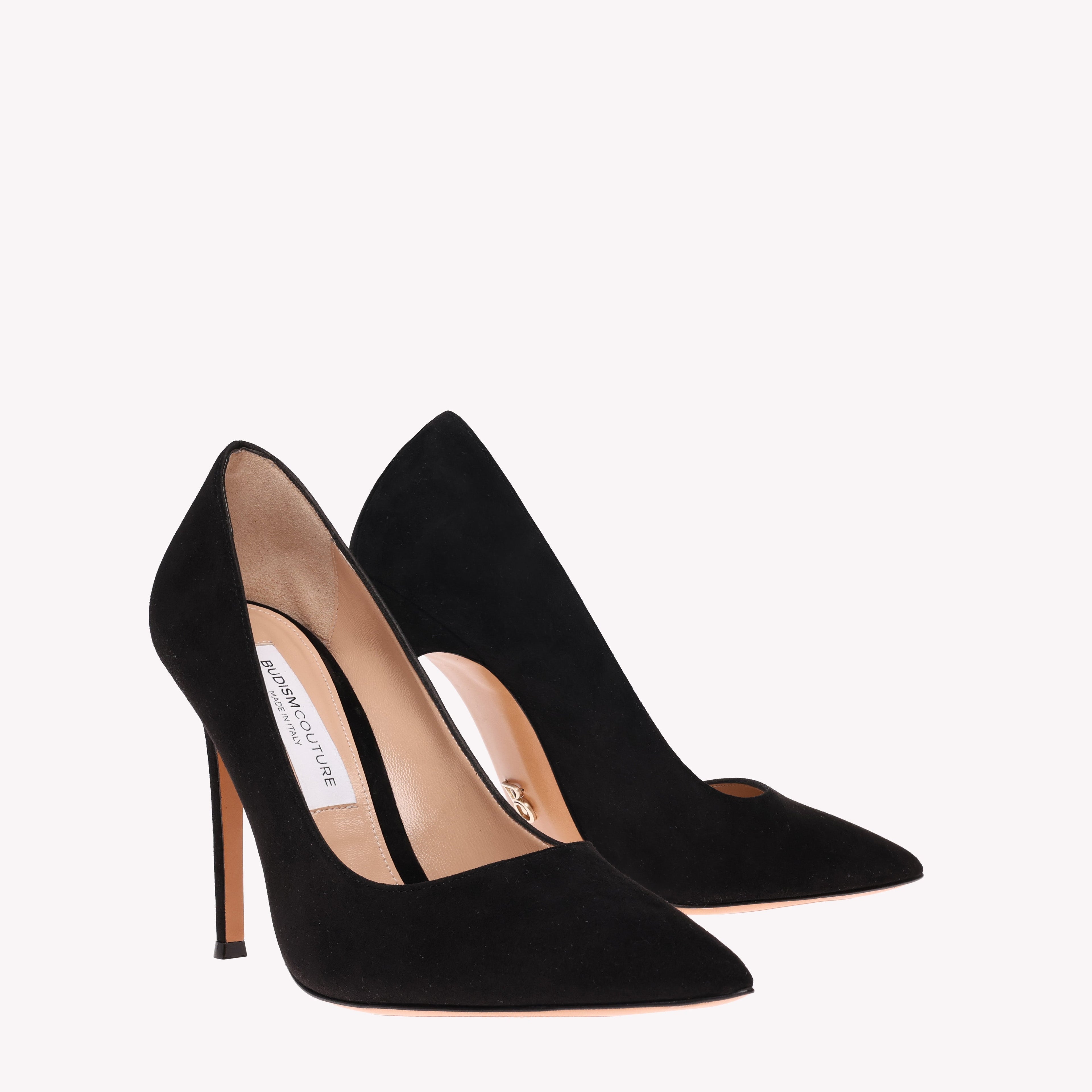 Pump Victoria 105 - Black Suede