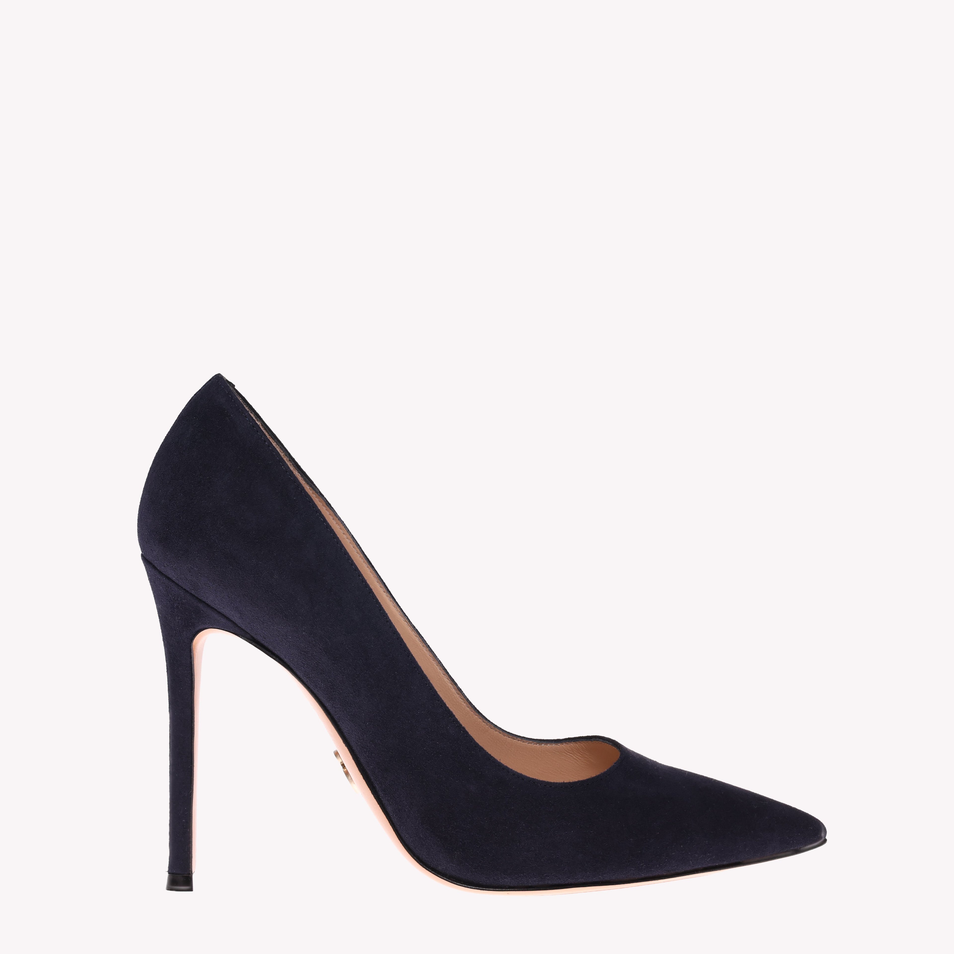 Pump Victoria 105 - Midnight Navy Suede