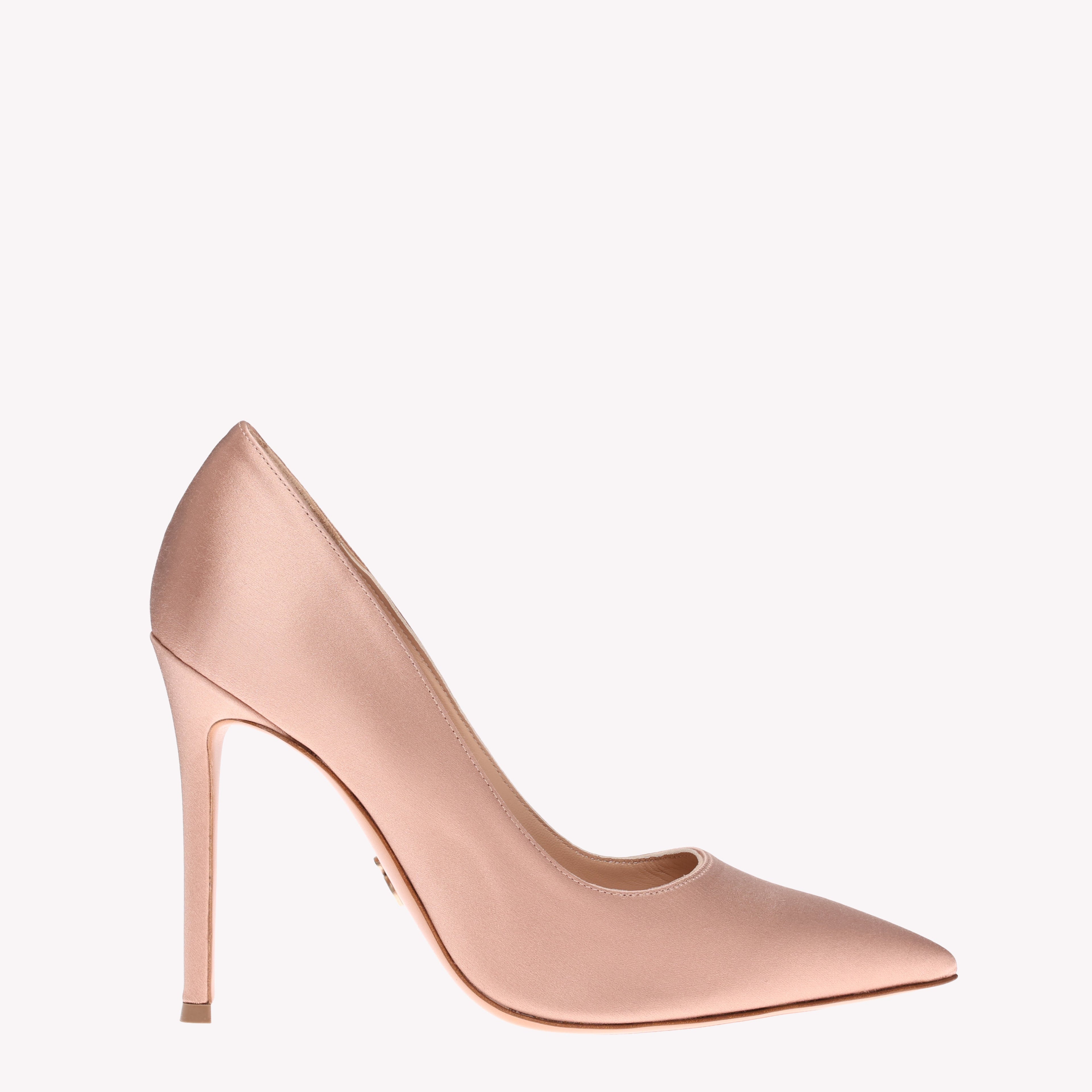 Pump Victoria 105 - Rose Beige Satin