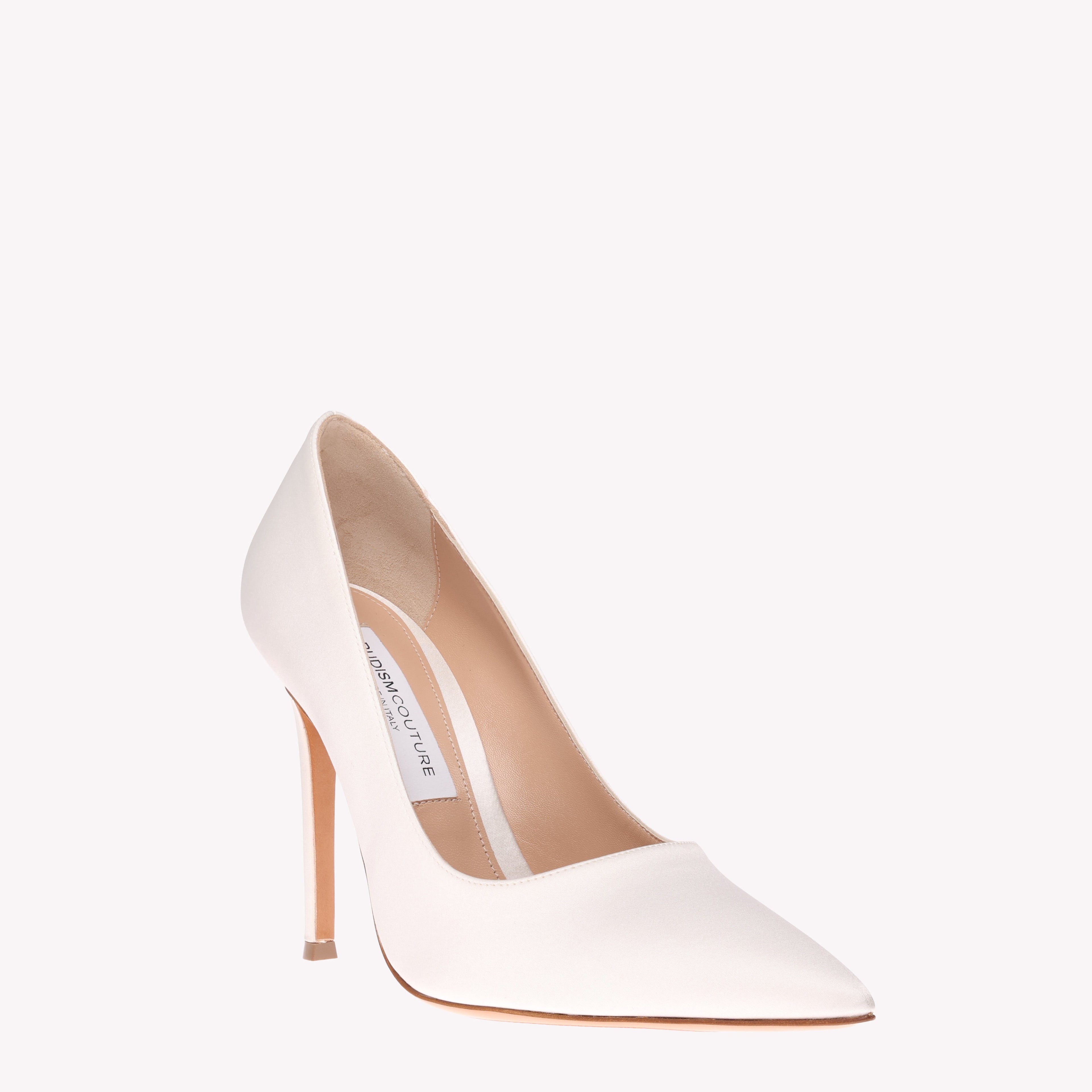Pump Victoria 105 - White Satin