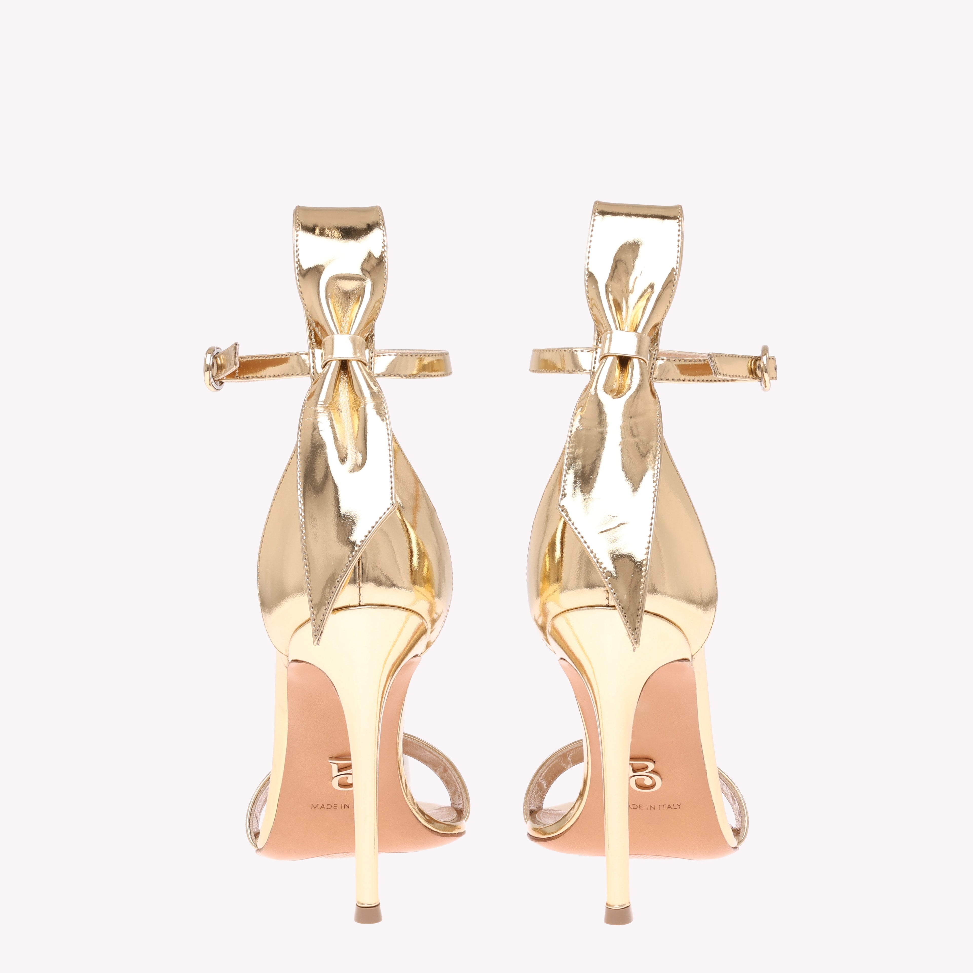 Sandal Venus 105 - Liquid Gold Mirror Leather