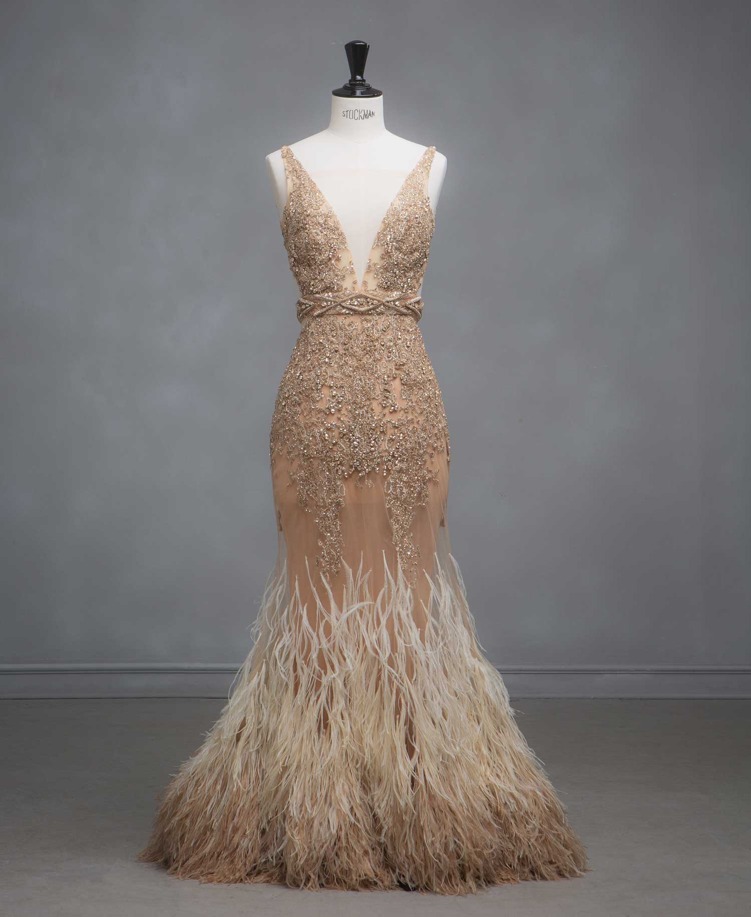 Couture: The Juliana Feathers Gown