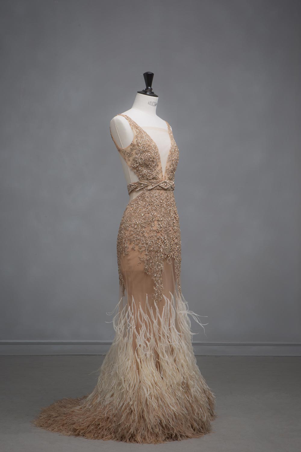 Couture: The Juliana Feathers Gown