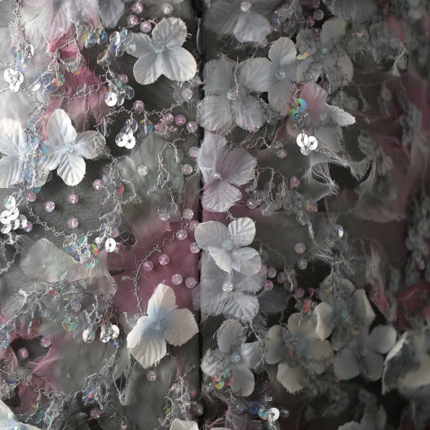 Couture: The Periwinkles Flowers Gown