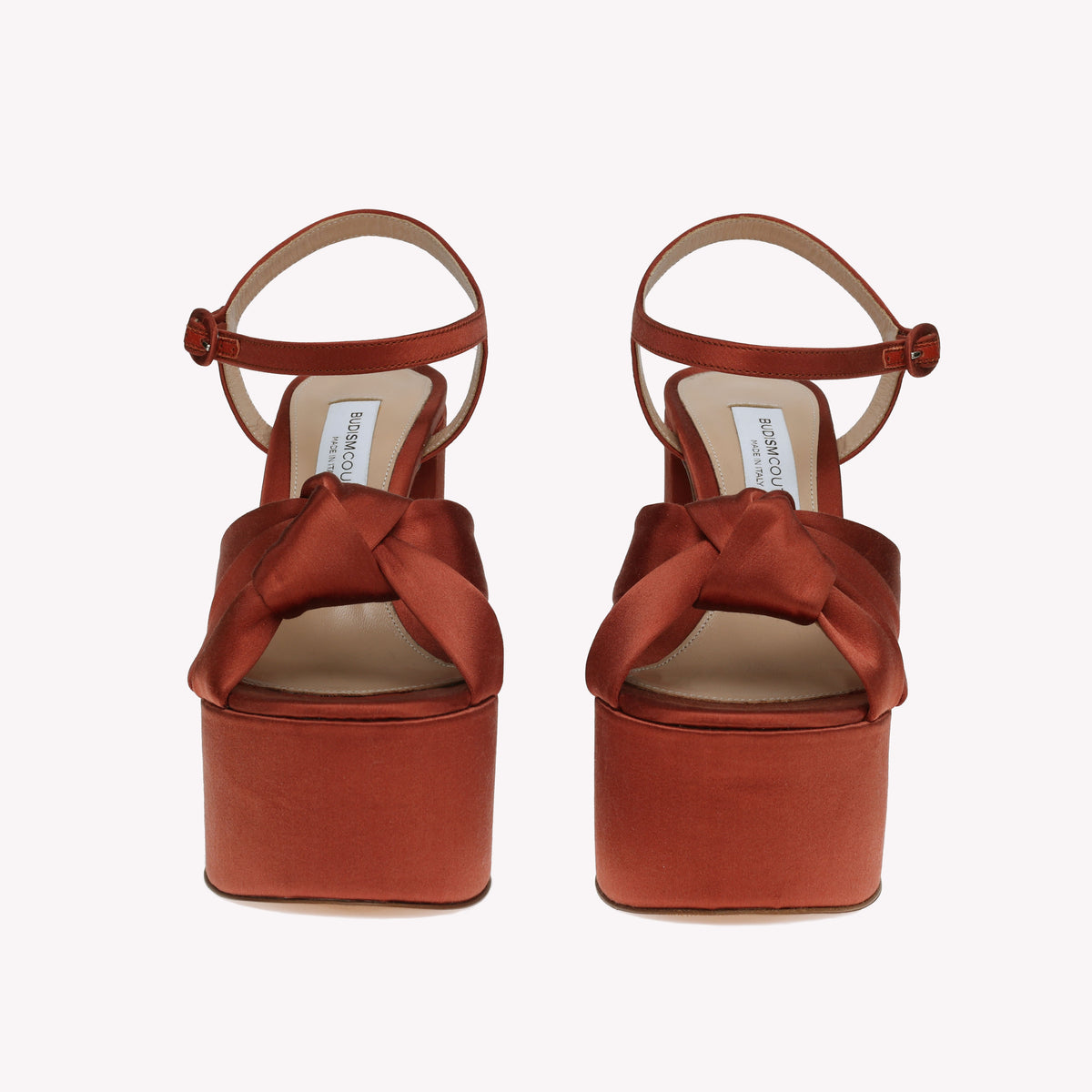 Platform Vera - Burnished Amber Satin