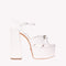 Platform Vera - Radiant White Nappa