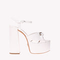 Platform Vera - Radiant White Nappa