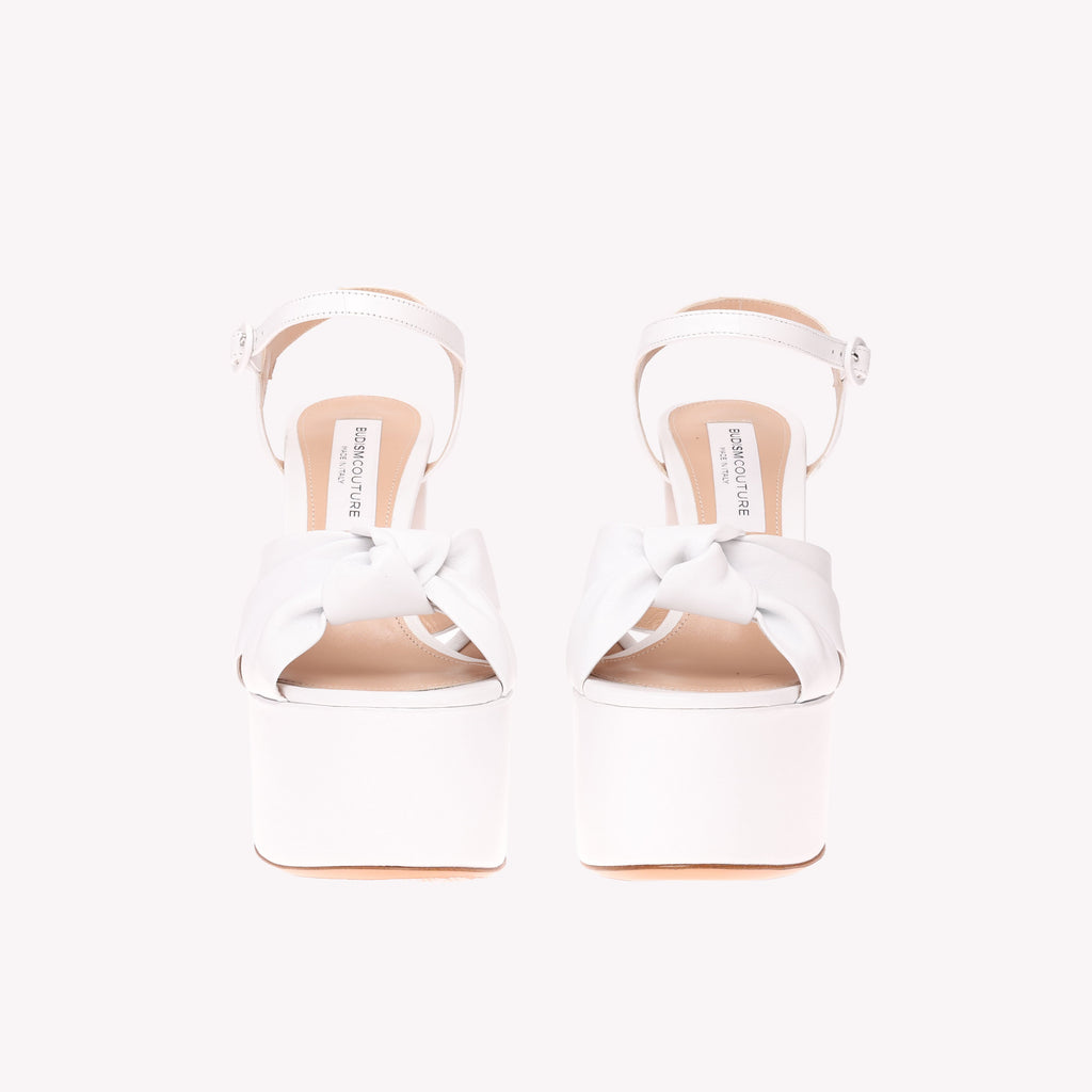 Platform Vera - Radiant White Nappa