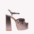 Platform Vera - Titanium Rose Nappa