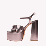 Platform Vera - Titanium Rose Nappa