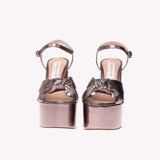 Platform Vera - Titanium Rose Nappa