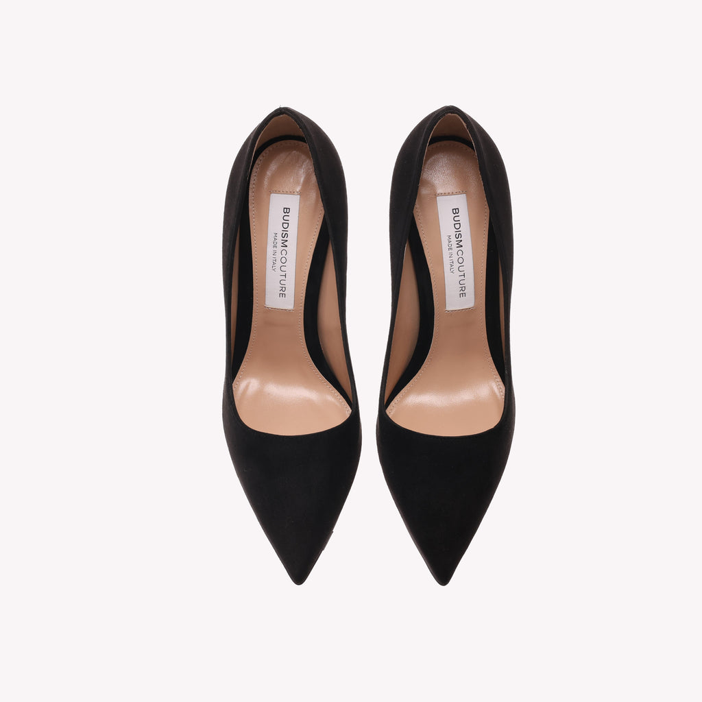 Pump Victoria 105 - Black Suede