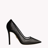 Pump Victoria 105 - Black Suede Mesh