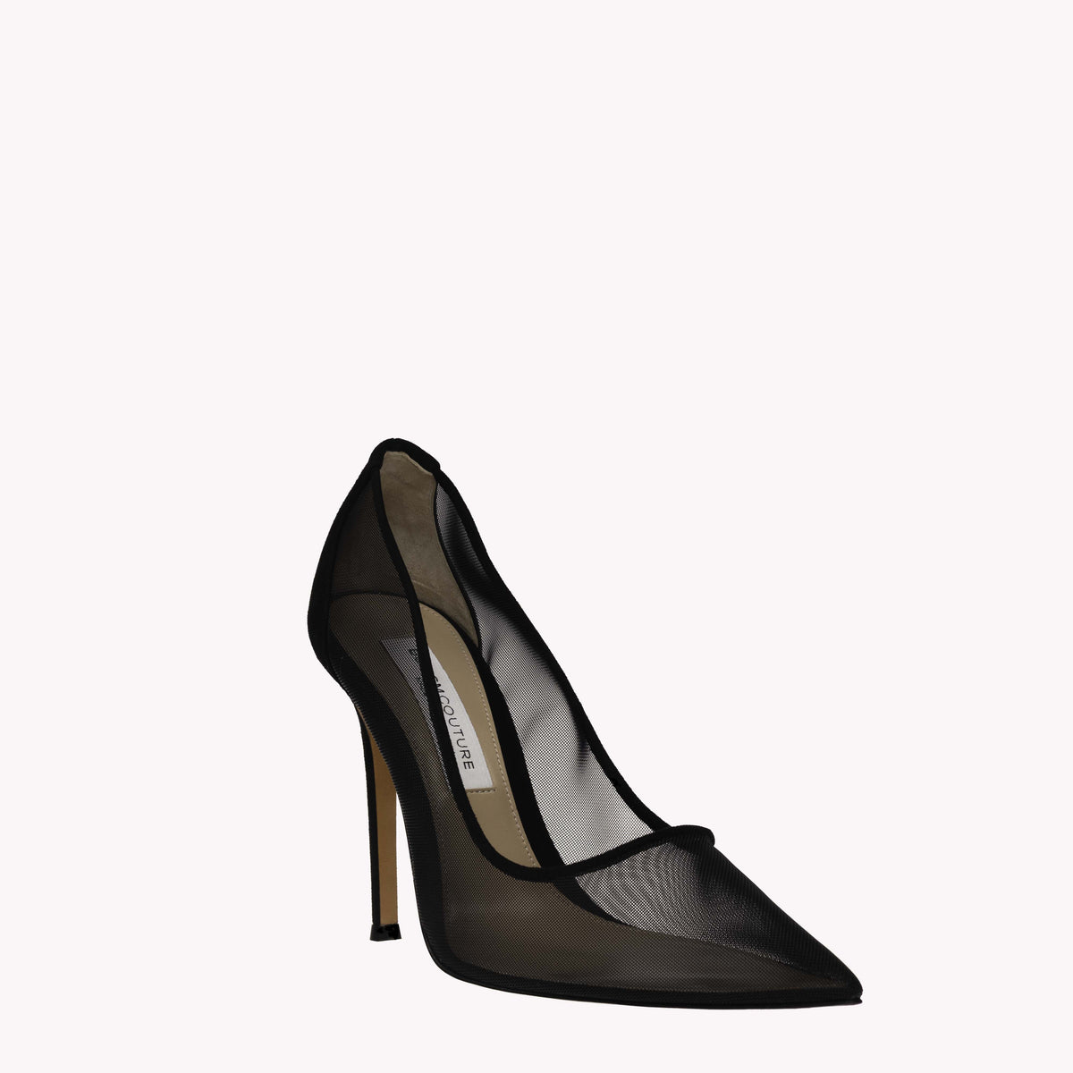 Pump Victoria 105 - Black Suede Mesh