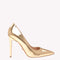 Pump Victoria 105 - Liquid Gold Mirror Leather