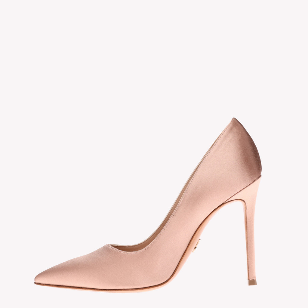 Pump Victoria 105 - Rose Beige Satin