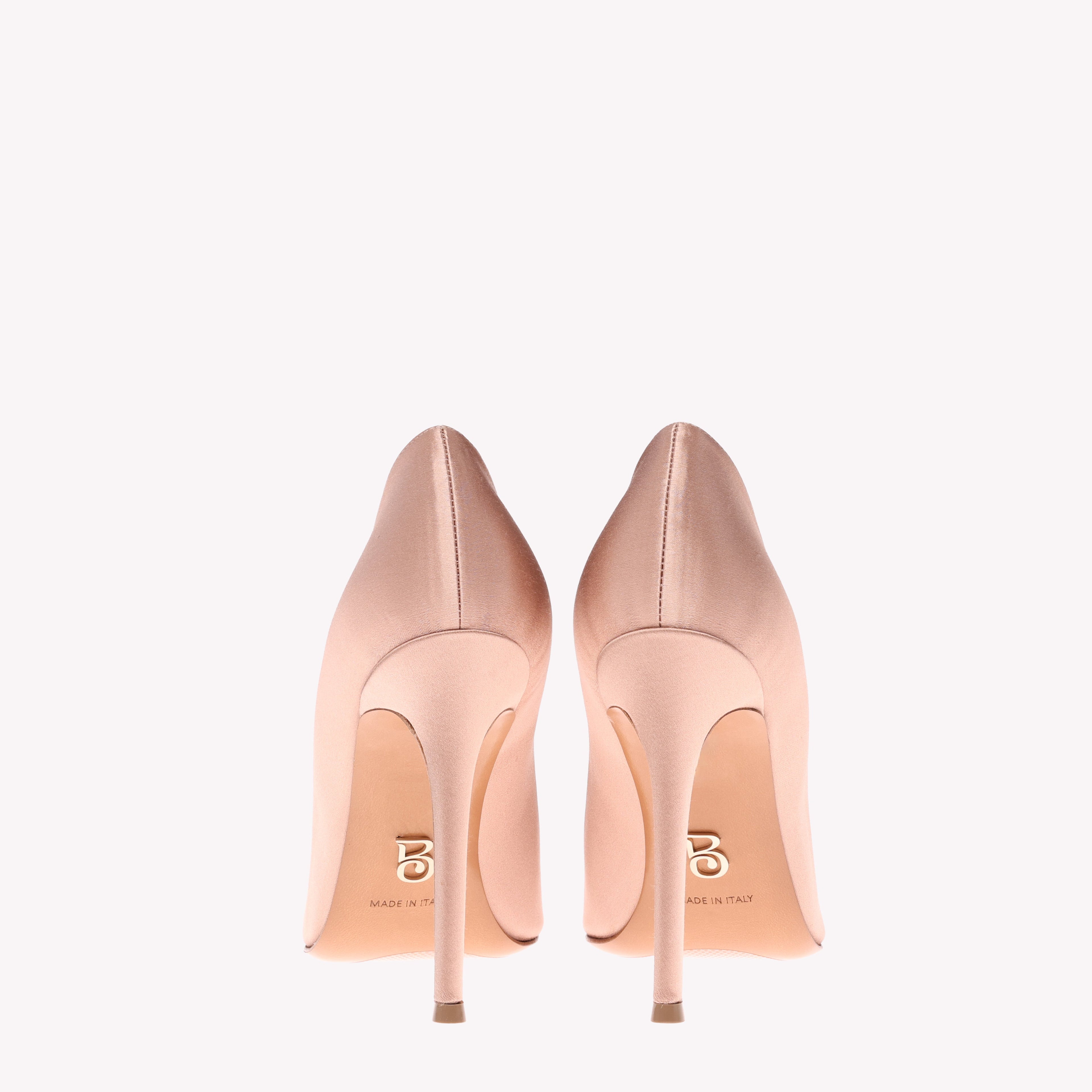 Pump Victoria 105 - Rose Beige Satin