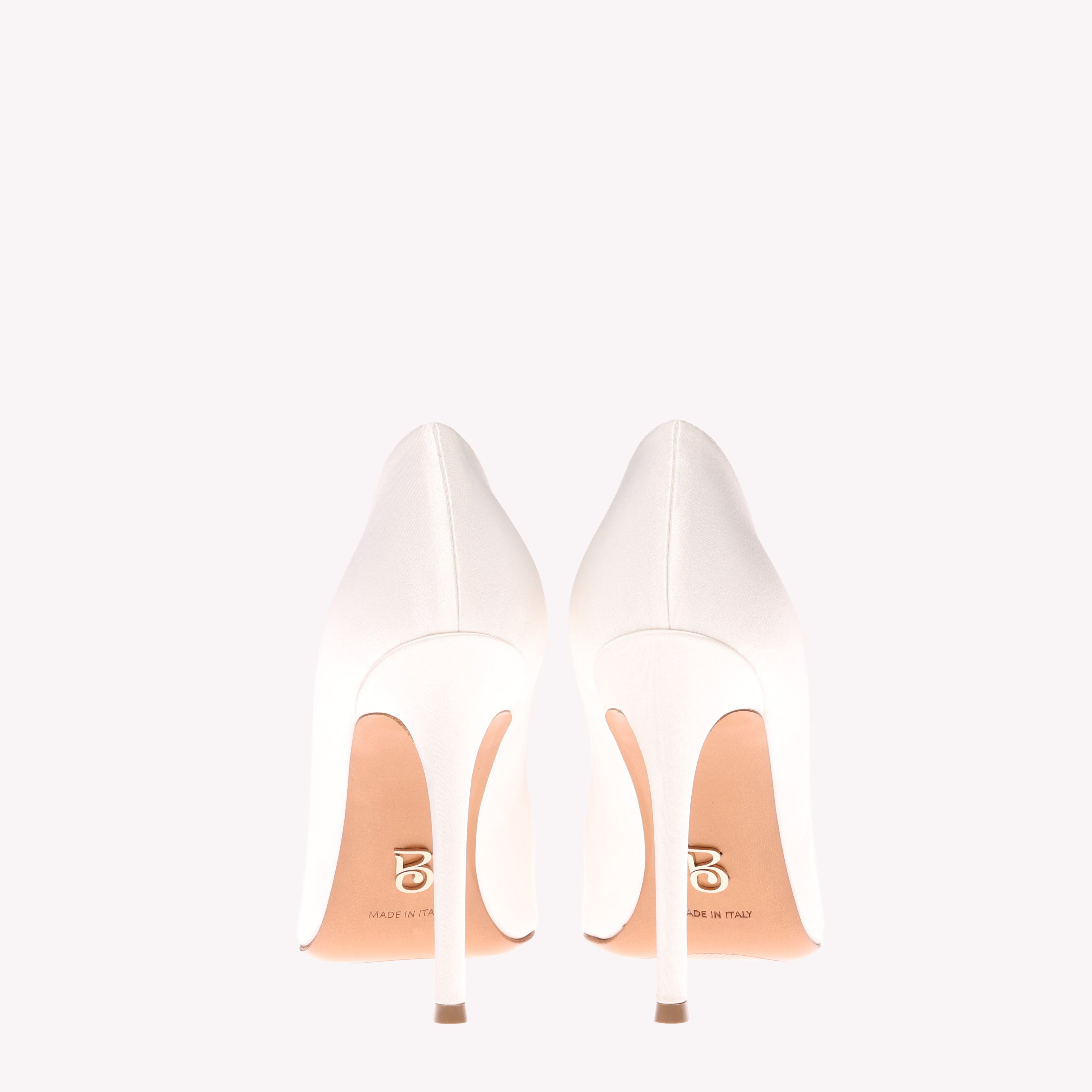 Pump Victoria 105 - White Satin