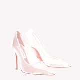 Pump Victoria 105 - White Satin Mesh