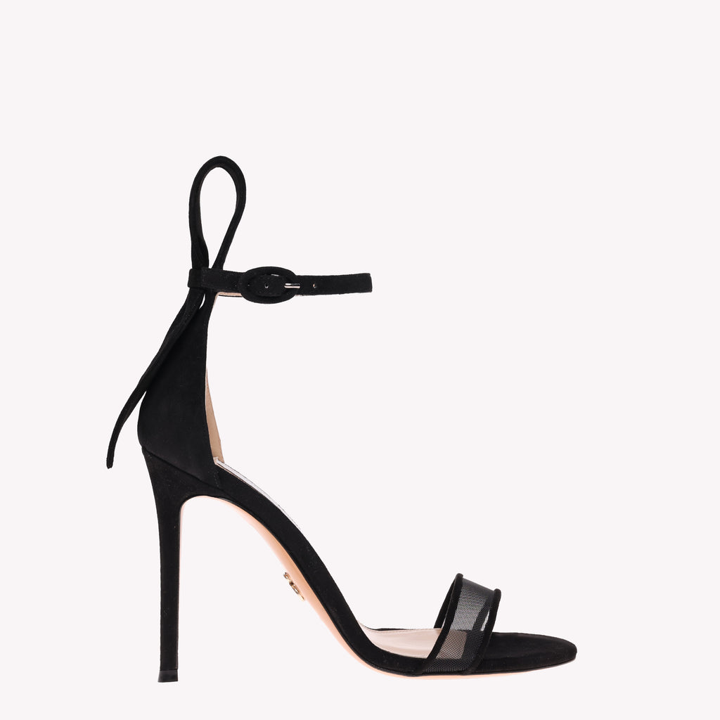 Sandal Venus 105 - Black Suede Mesh