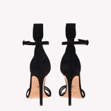 Sandal Venus 105 - Black Suede Mesh