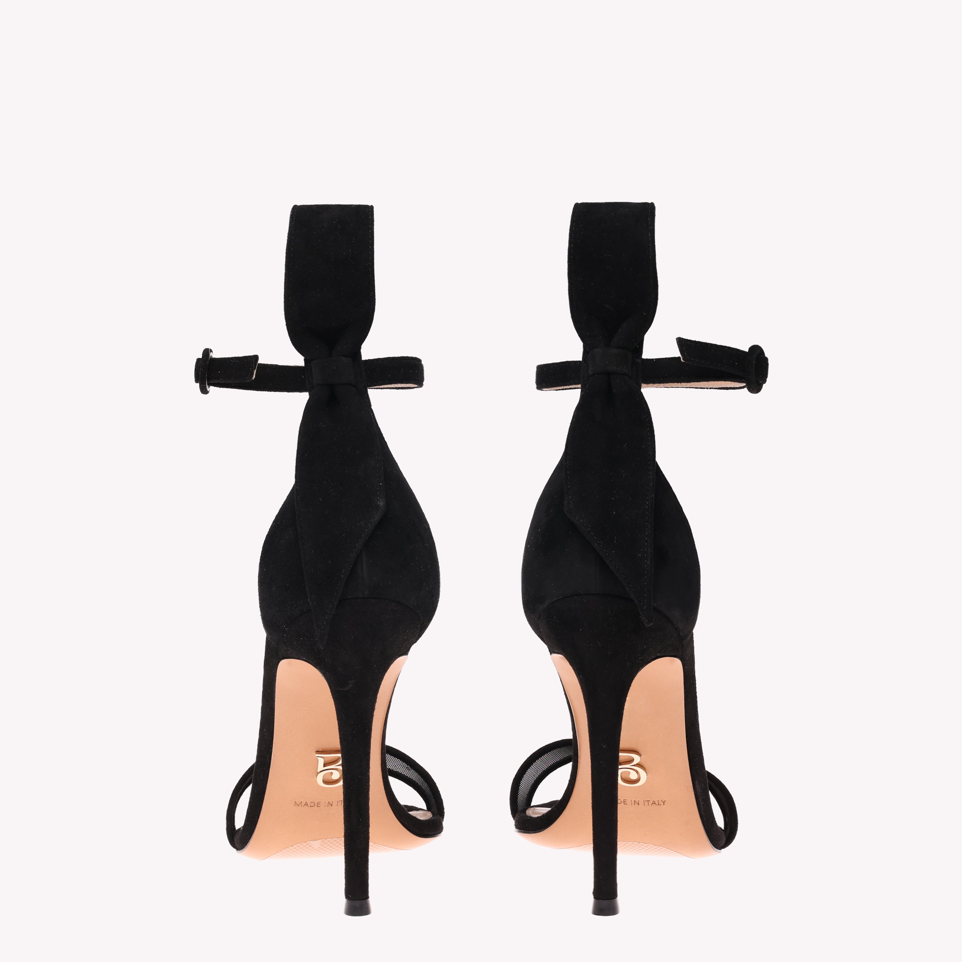 Sandal Venus 105 - Black Suede Mesh
