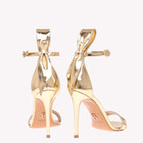 Sandal Venus 105 - Liquid Gold Mirror Leather