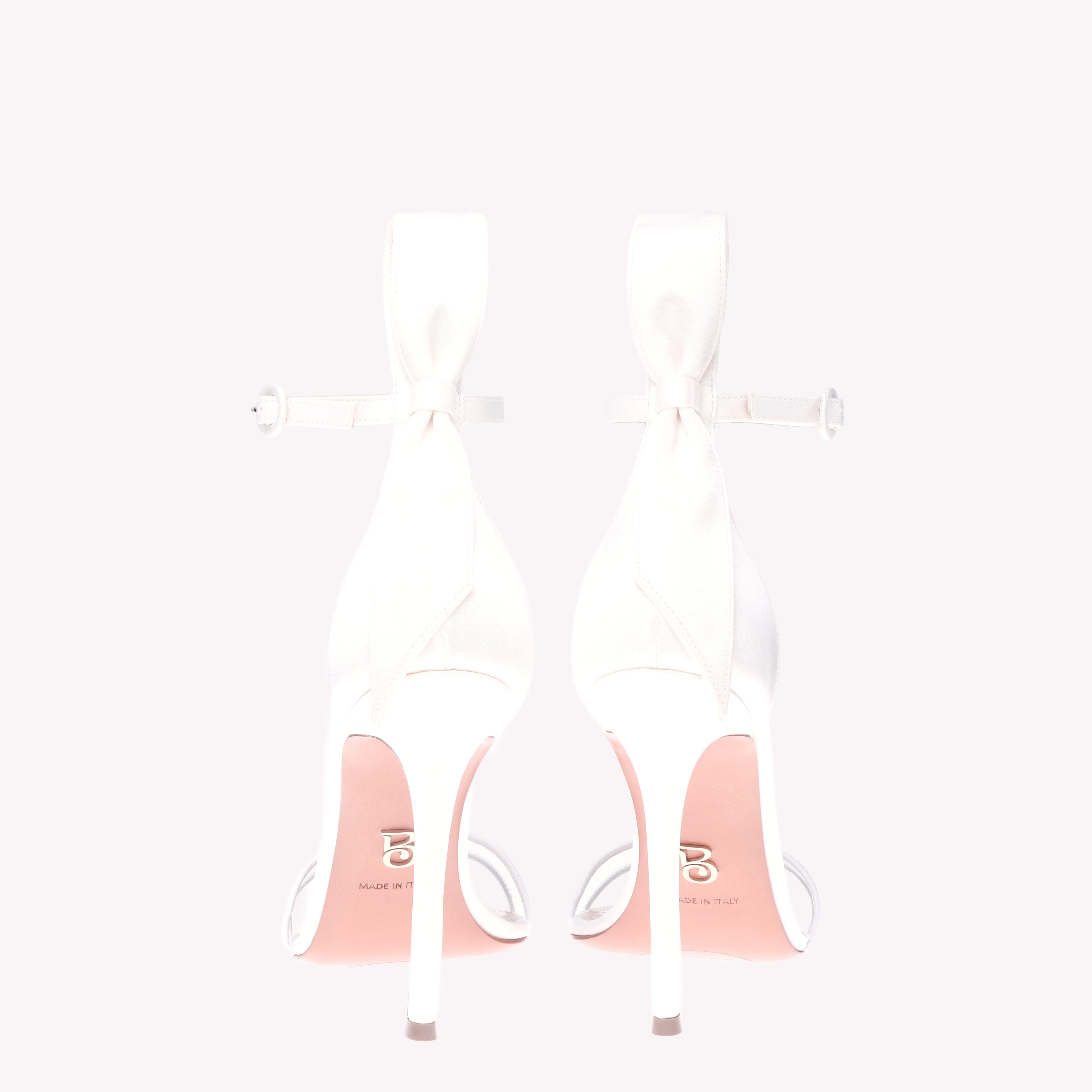 Sandal Venus 105 - White Satin Mesh