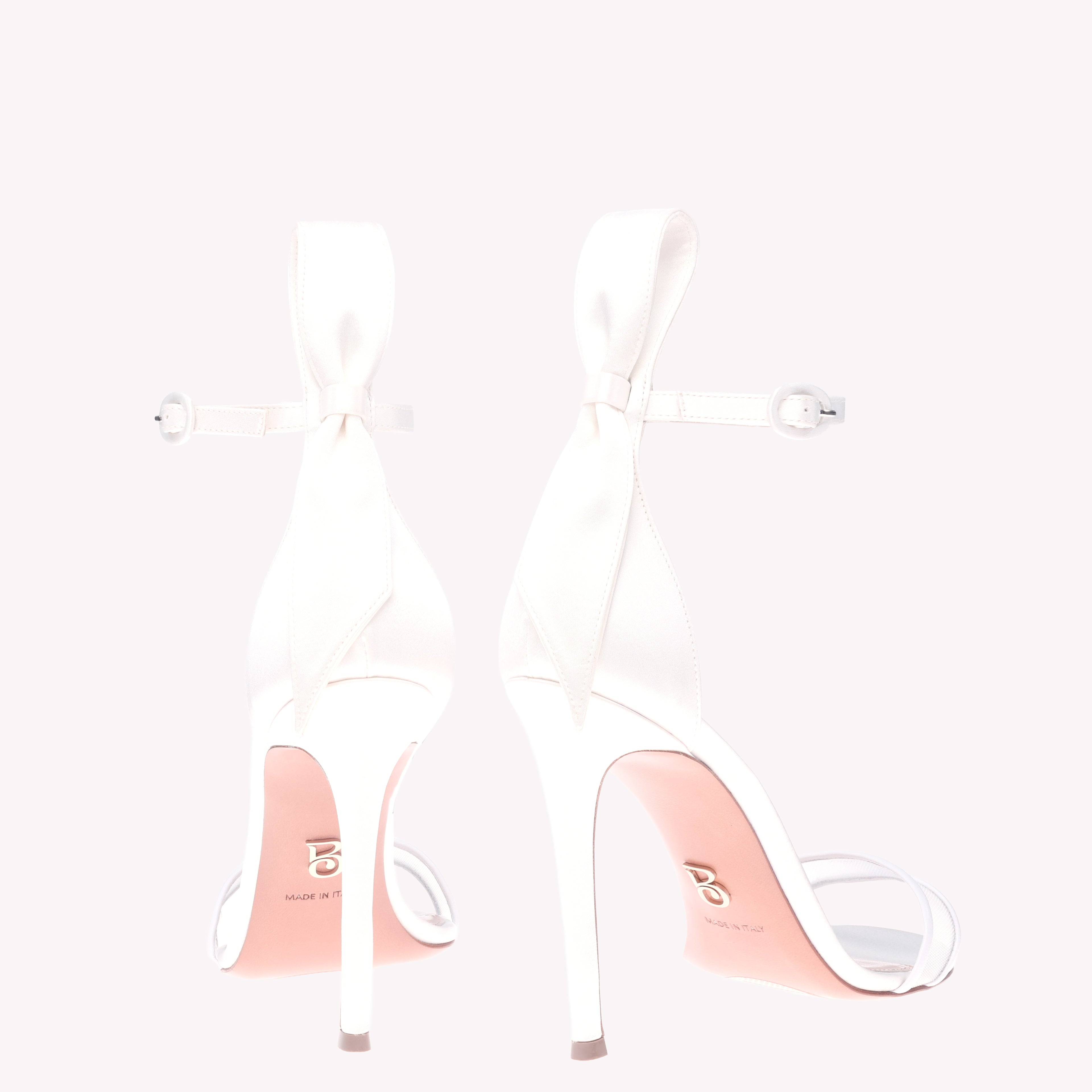 Sandal Venus 105 - White Satin Mesh