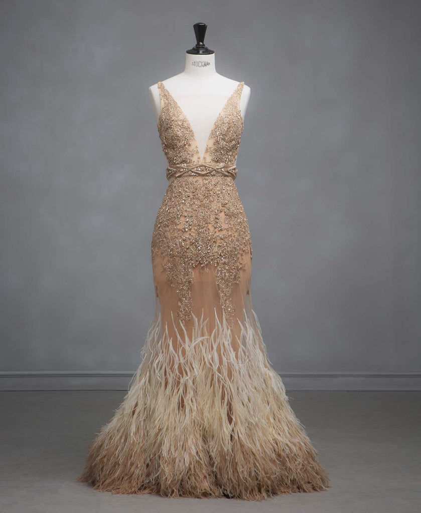 Couture: The Juliana Feathers Gown