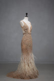 Couture: The Juliana Feathers Gown
