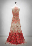 Couture: The Kalahari Red Flowers Gown