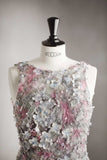 Couture: The Periwinkles Flowers Gown